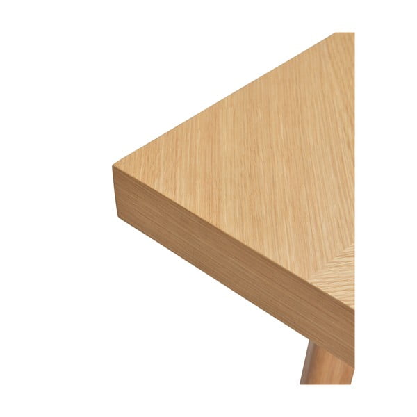 Tammepuidust söögilaud  80x160 cm Herringbone - Hübsch-image-3