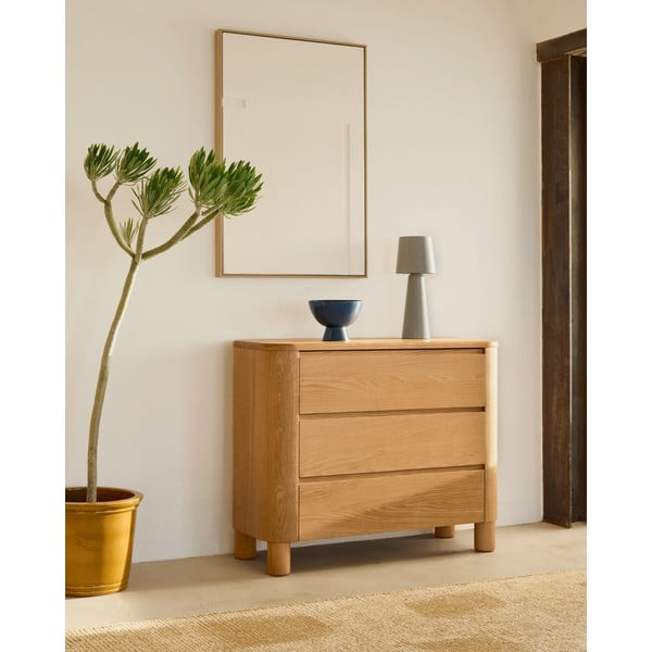 Saarepuidu spoonist kummut 120x80x40 cm Salaya - Kave Home-image-1