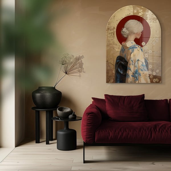 Klaasist maal 70x100 cm Rukia - Styler-image-2