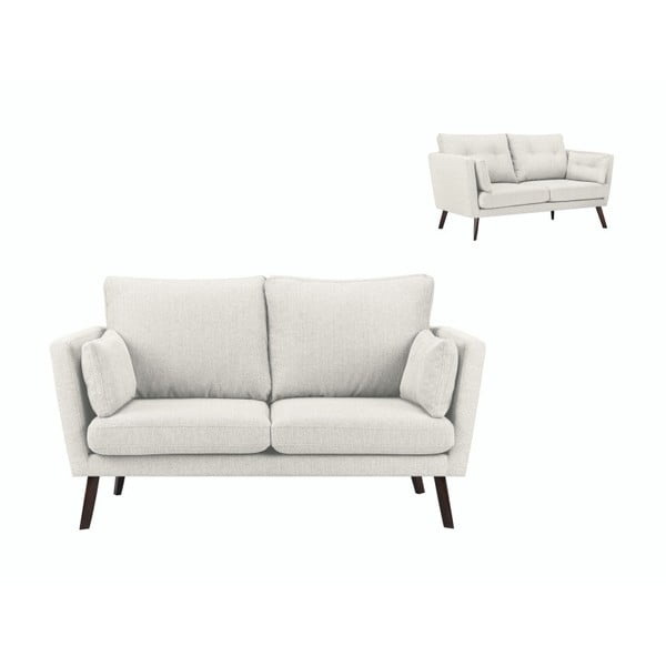 Světle béžová 2místná pohovka Mazzini Sofas Elena-image-1