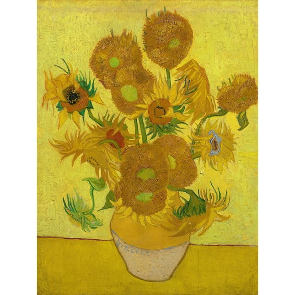 Maal - reproduktsioon 30x40 cm Sunflowers, Vincent van Gogh - Fedkolor