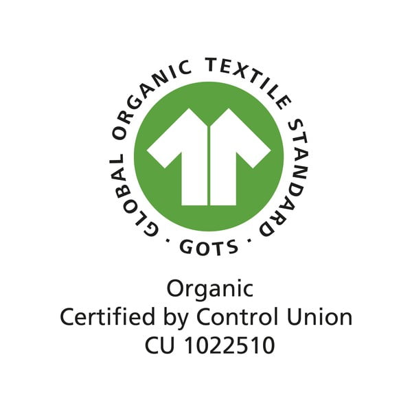 Orgaanilisest puuvillast valge kummiga lina 90x200 cm Calm - Södahl-image-3