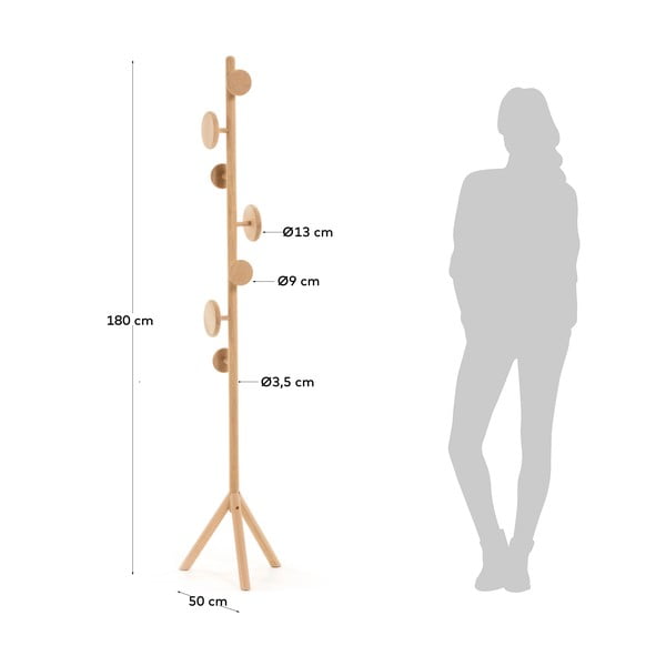 Ripats on valmistatud kasepuidust Nalini - Kave Home-image-4