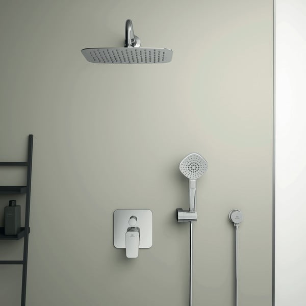 Läikiv hõbedane seinasegisti Ceraplan - Ideal Standard-image-3