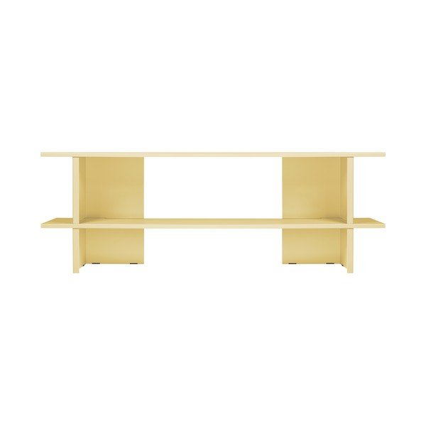 Kollane metallriiul 160x57x37 cm Hes - noo.ma-image-2
