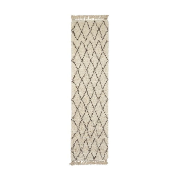 Kreemjas jooksja 60x230 cm Boho - Think Rugs