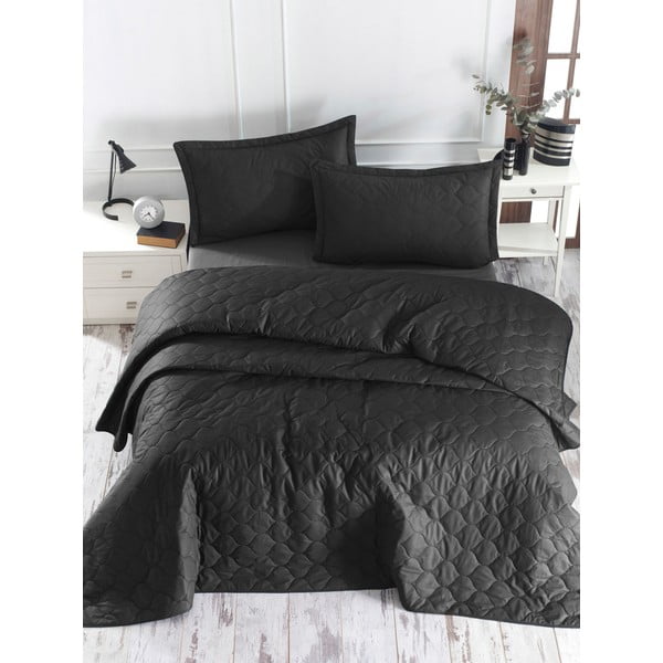 Must voodipesu koos padjapüüriga, 180 x 225 cm, ranforce puuvillast EnLora Home Fresh. Fresh Color - Mijolnir