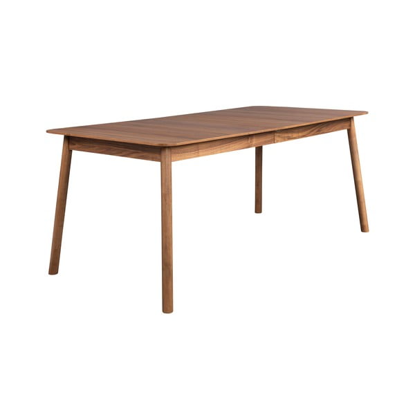 Kokkupandav pähklipuu dekooriga söögilaud 90x180 cm Glimps - Zuiver-image-4