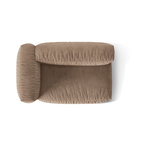 Helepruun bukleekangast diivanimoodul (vasak nurk) Martina - Micadoni Home-image-3