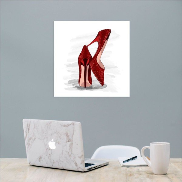 Nástěnný samolepicí obraz North Carolina Scandinavian Home Decors Stiletto, 30 x 30 cm