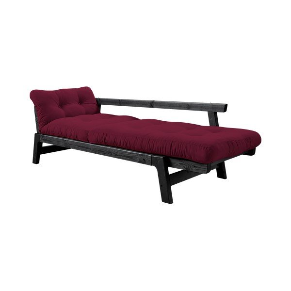 Variabilní pohovka Karup Design Step Black/Light Bordeaux-image-3