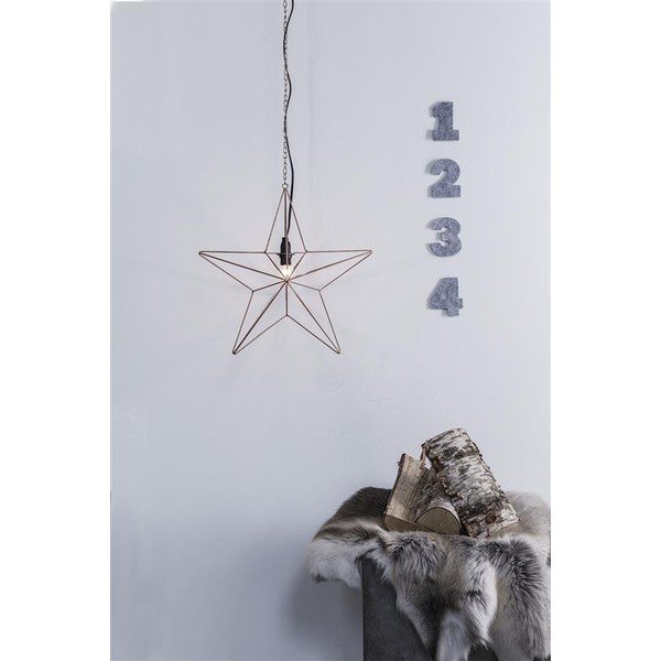 Měděná světelná dekorace Markslöjd Tjusa, ø 42 cm-image-1