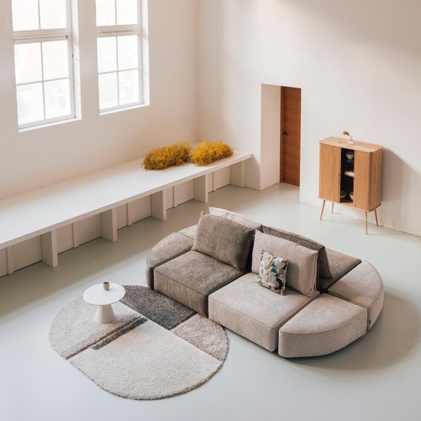 Beež diivan 318 cm Hunter - Zuiver-image-3