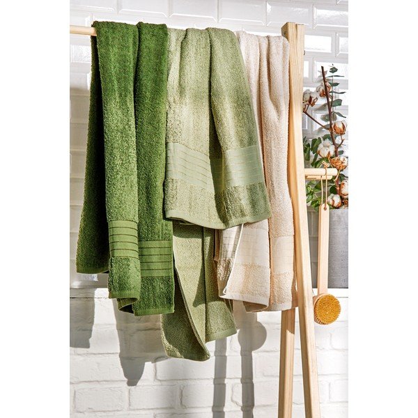 Komplekt 4 puuvillast vannirätikut, 70 x 140 cm Firenze - Bonami Selection-image-1