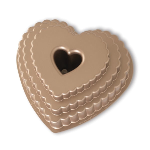 Karamellkoogivorm , 2,8 l Heart - Nordic Ware