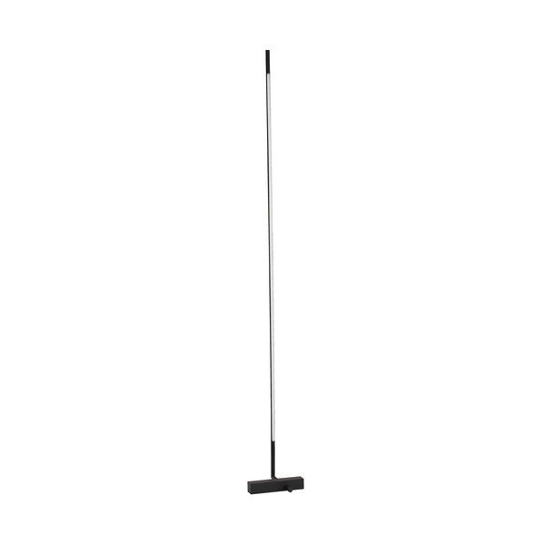 Must metallist LED-põrandalamp akrüülklaasist varjuga (kõrgus 140 cm) Raccio - Nova Luce