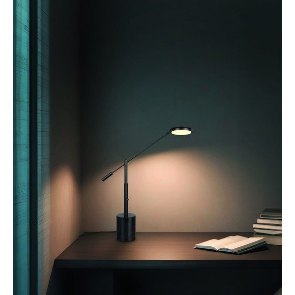 Must LED-lauavalgusti (kõrgus 65 cm) Fiore - Trio Select-image-1
