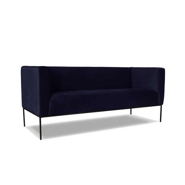 Sytě modrá dvojmístná pohovka Windsor & Co. Sofas Neptune-image-4
