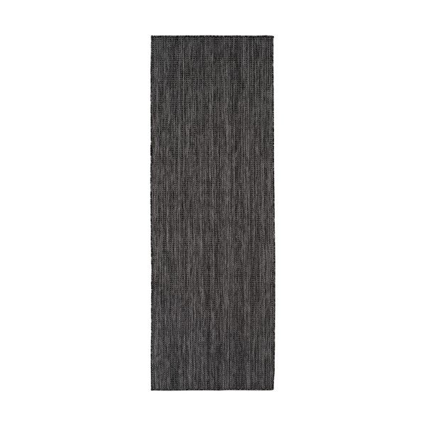 Must sise- ja välistingimustes kasutatav jooksja 80x250 cm Mira 1450 - Ayyildiz Carpets
