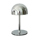 Hõbedane puldiga juhitav LED-lauavalgusti metallist varjuga (kõrgus 22 cm) Tim - Sirius