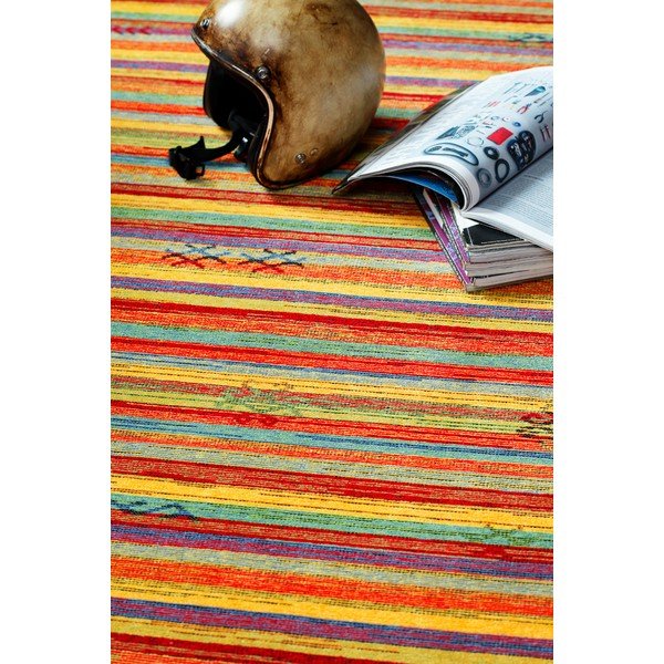 Oranžový oboustranný koberec Narma Liiva Multi, 140 x 200 cm-image-4