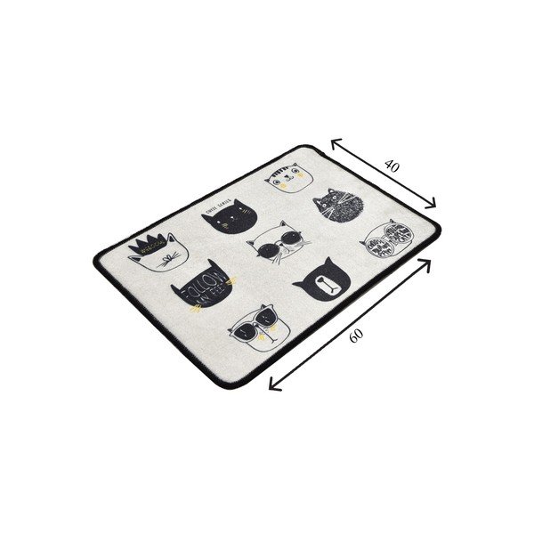 Must-beež vannitoamatt 40x60 cm Cutie - Foutastic-image-4