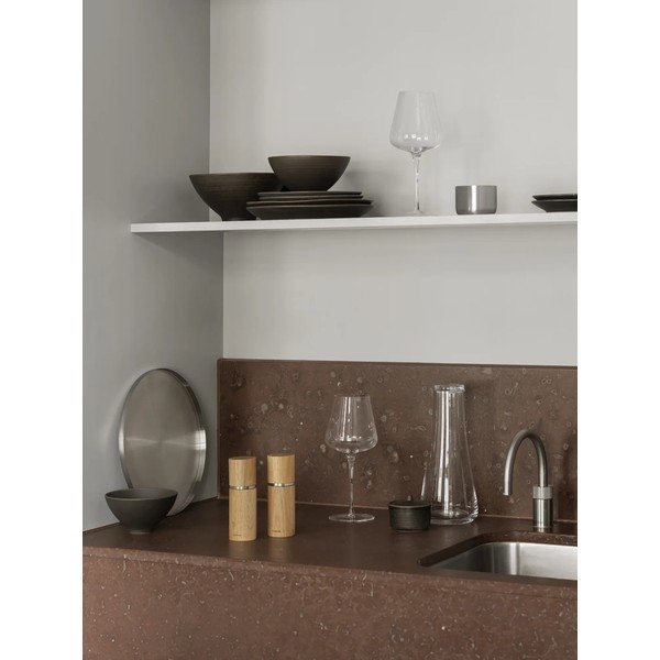 Tumepruun keraamiline kauss ø 17 cm KUMI - Blomus-image-1