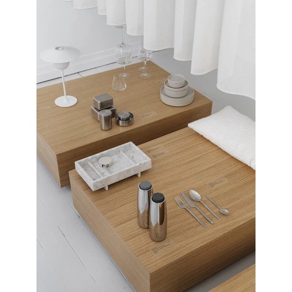 Mustad roostevabast terasest söögiriistad 4 tk 4 inimesele Stella - Blomus-image-1