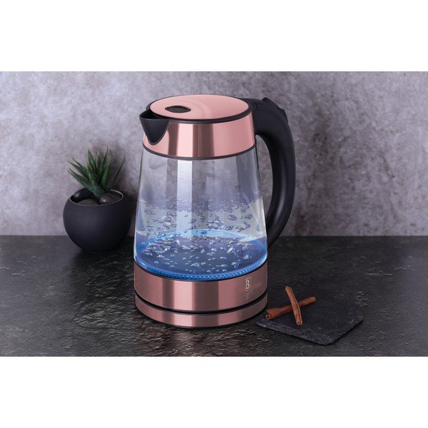 Roosa veekeetja 1,7 l I-Rose Edition - BerlingerHaus-image-1