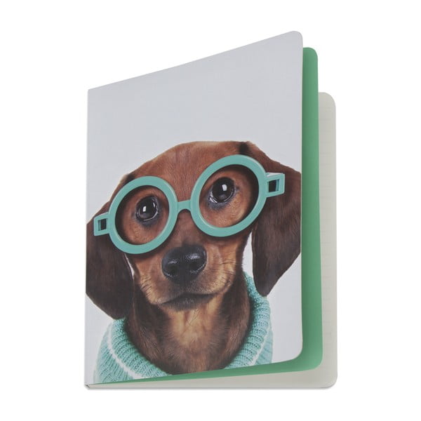 Zápisník Glasses Dog