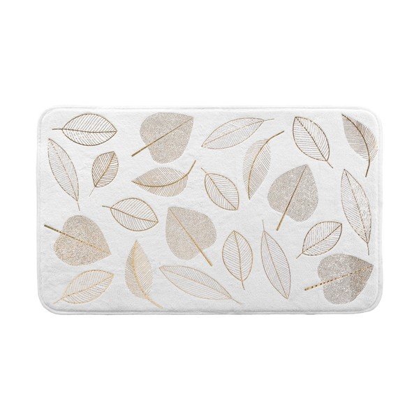 Valge tekstiilist vannitoamatt 45x75 cm Joya - douceur d'intérieur