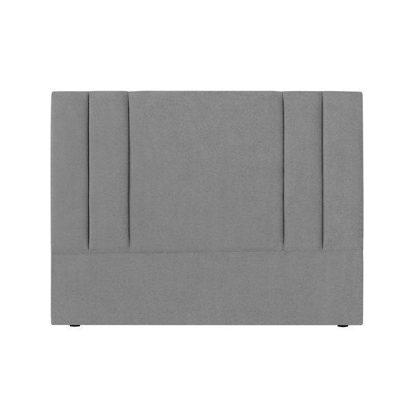 Šedé čelo postele Kooko Home Kasso, 120 x 180 cm