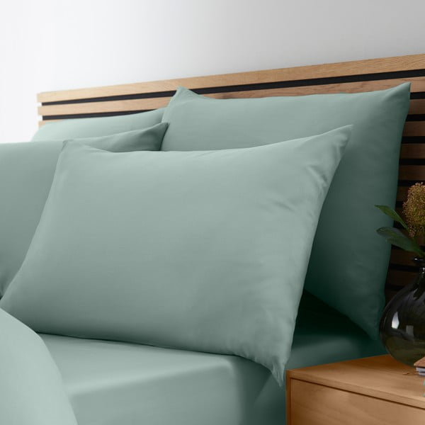 Roheline voodipesu 200x200 cm So Soft Easy Iron - Catherine Lansfield-image-3