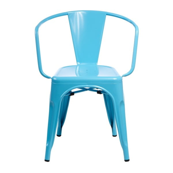 Modrá židle D2 Paris Arms
