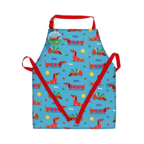 Puuvillane laste põll Sunny Sausage Dog - Rex London-image-3