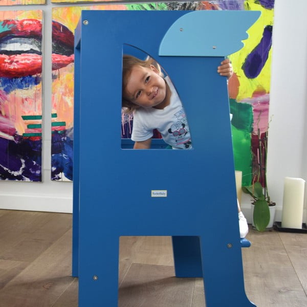 Tyrkysová přídavná křidélka k učicí věži Montessori - Rocket Baby-image-3