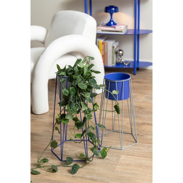 Sinine metallist laualamp (kõrgus 20 cm) Moda Retro - Leitmotiv-image-3