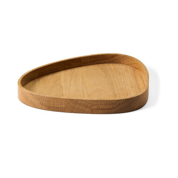 Dekoratiivne puidust hoiukast 26x23x3 cm Curve L - LIND DNA
