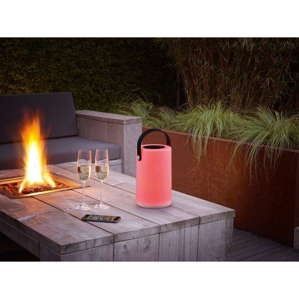 LED päikesepaneeliga välisvalgusti (kõrgus 21 cm) Garcia - Trio-image-1