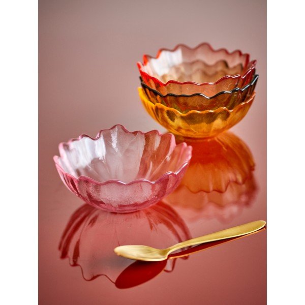 4 klaasist kaussi komplektis jäätisele 120 ml Kana - Bloomingville-image-1