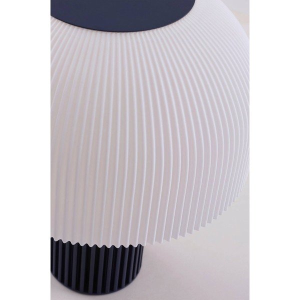 Valge/sinine plastmassist laualamp (kõrgus 29 cm) Maya - Jotex-image-4