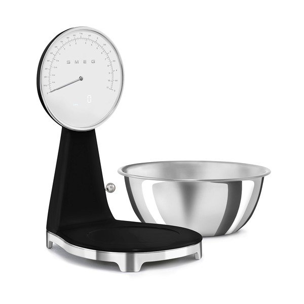 Must plastmassist digitaalne köögikaal - SMEG-image-3