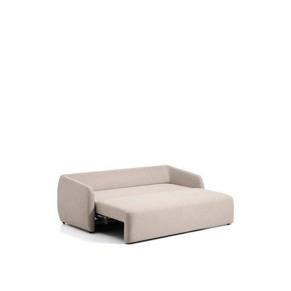 Beež šenillist diivanvoodi 218 cm Laira - Kave Home-image-3