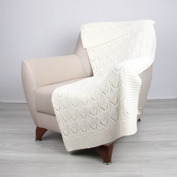 Helekreemjas puuvillane voodipesu Jennifer, 130 x 170 cm - Homemania Decor-image-1