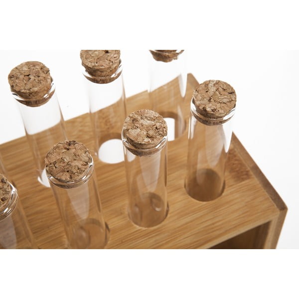 12-osaline maitseainepurkide komplekt koos alusega Vanilla - Bambum-image-3