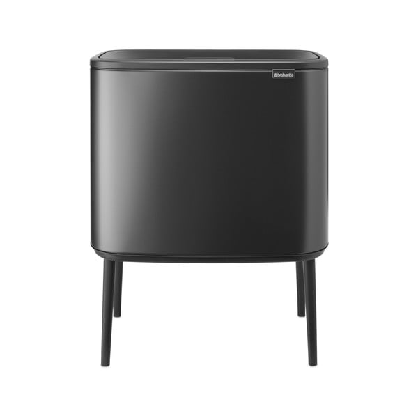Tumehall terasest prügikast 36 l Bo Touch Bin - Brabantia-image-3