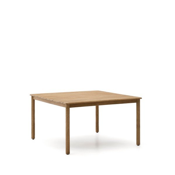 Aia söögilaud, mis on valmistatud täispuidust akaatsiapuust, 135x135 cm Sori - Kave Home