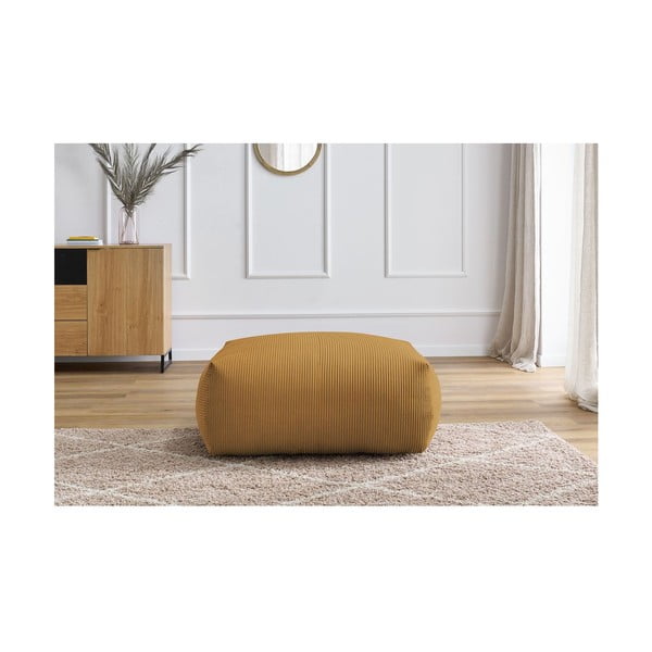 Kollane velvetist jalatugi Voltaire - Bobochic Paris-image-1