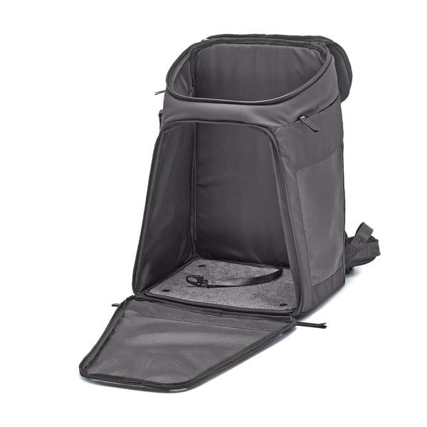 Tumehall lemmiklooma seljakott 27x35 cm Zaino Asphalt - MiaCara