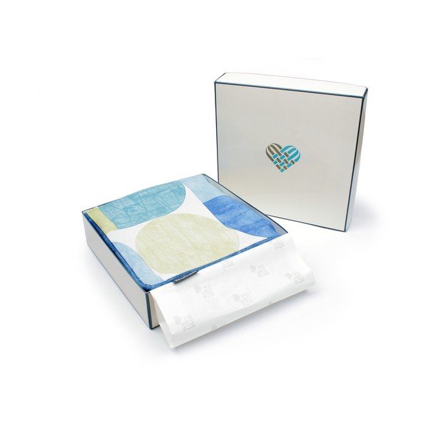 Sinine padjakate Circles, 60 x 60 cm - WeLoveBeds-image-3